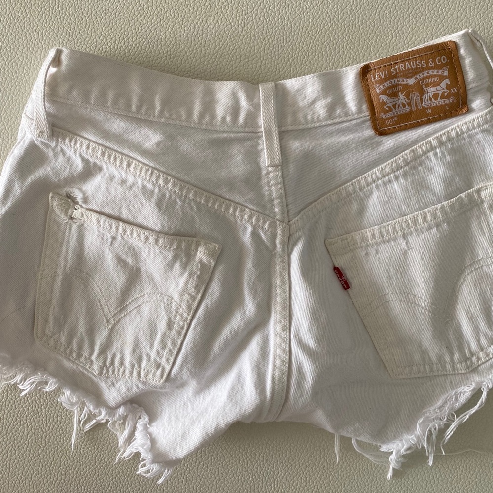 Levis 501 White